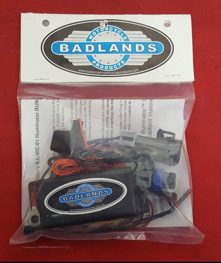 NEW Badlands M/C Products Pnp Illuminator Victory Ill-Vic-02 48-8981 2050-0217