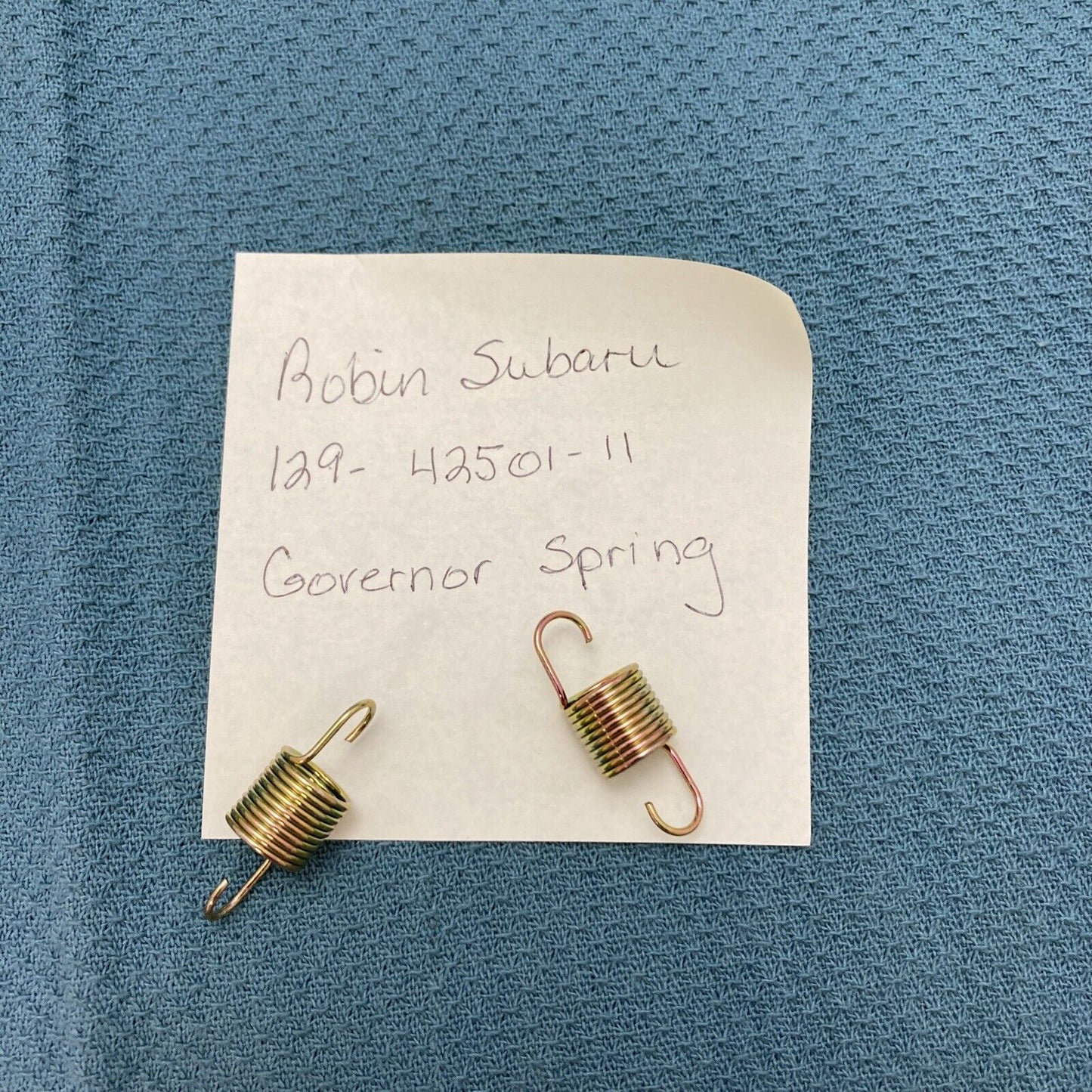 QTY 2 NEW ROBIN SUBARU 129-42501-11 GOVERNOR SPRING