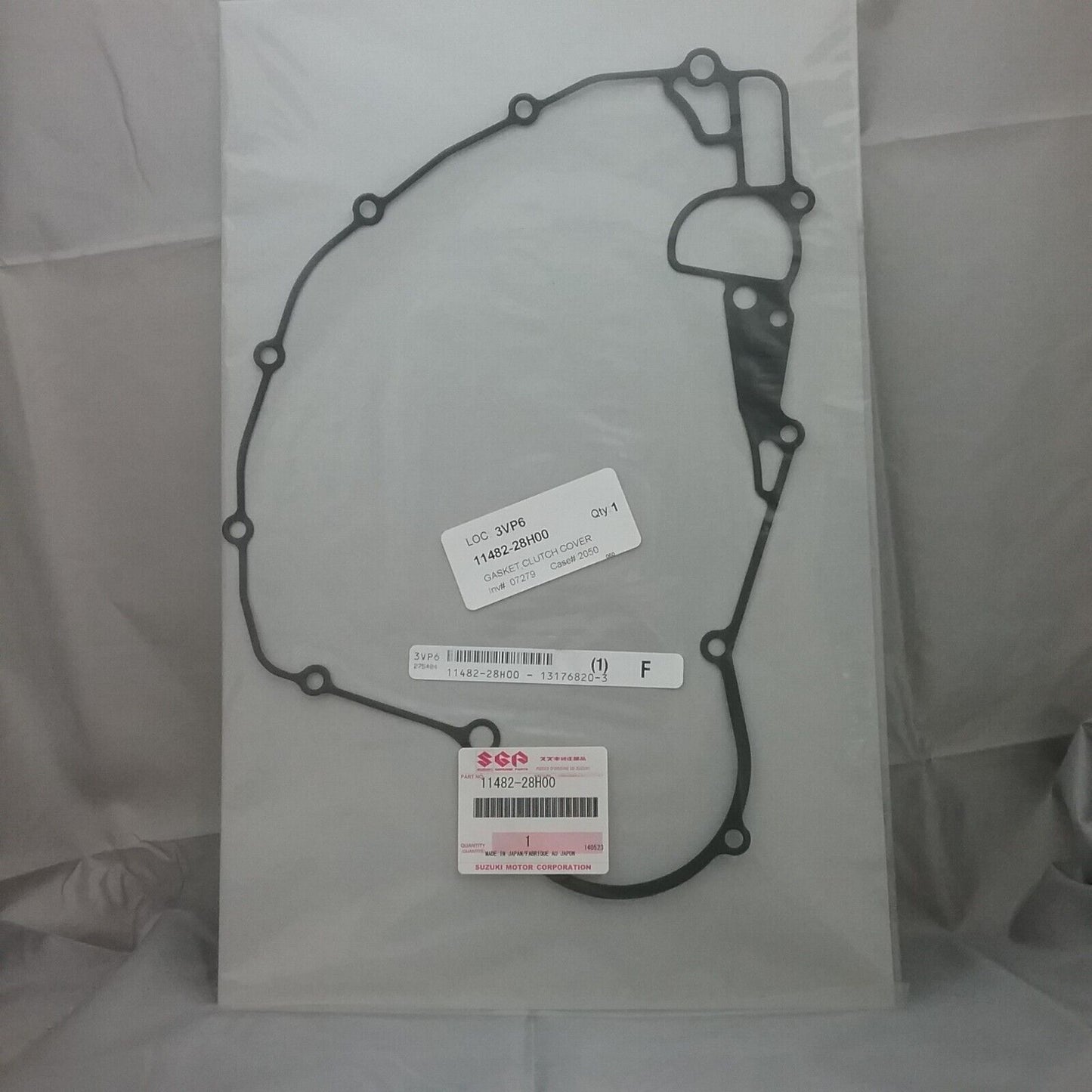 NEW GENUINE SUZUKI 11482-28H00 GASKET, CLUTCH COVER RM-Z450