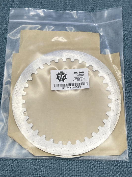 NEW GENIUNE YAMAHA 26H-16324-00 Plate, Clutch 1
