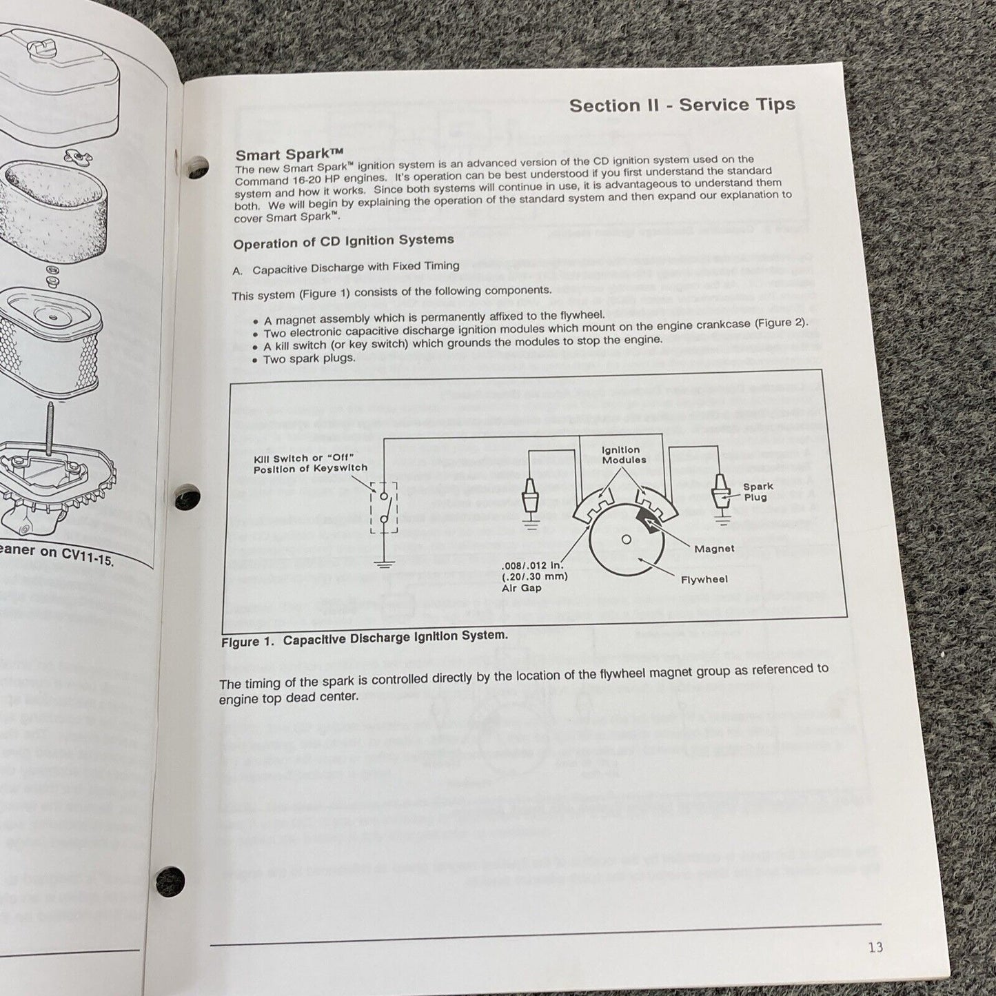 GENUINE KOHLER ENGINES SALES/SERVICE UPDATE SEMINAR MANUALS