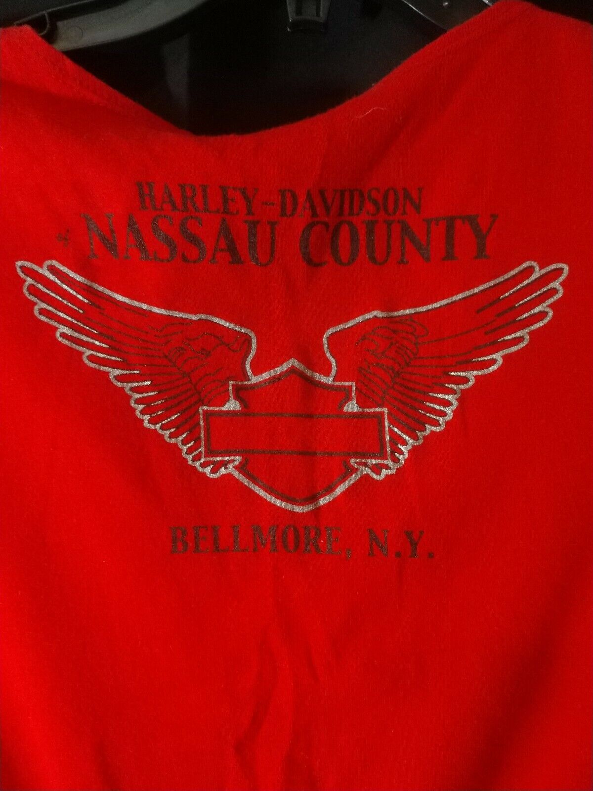 Women's Harley Davidson Red T-Shirt Size Med Nassau County Bellmore, NY