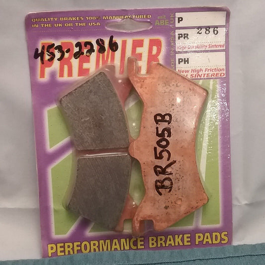 NEW PREMIER PERFORMANCE BRAKE PADS 286
