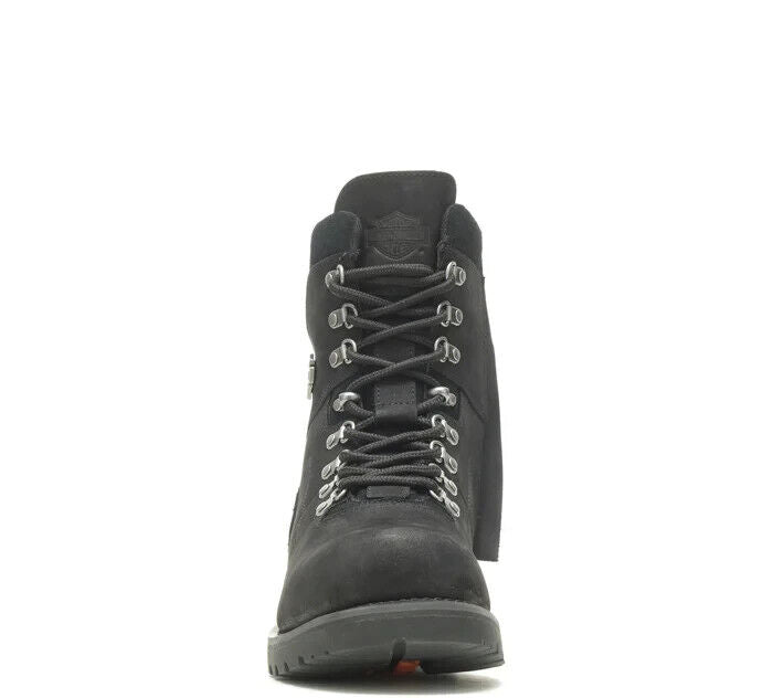 NEW GENUINE HARLEY DAVIDSON D96239 SIZE 8 BLACK BANNACK 8" Leather Riding Boot