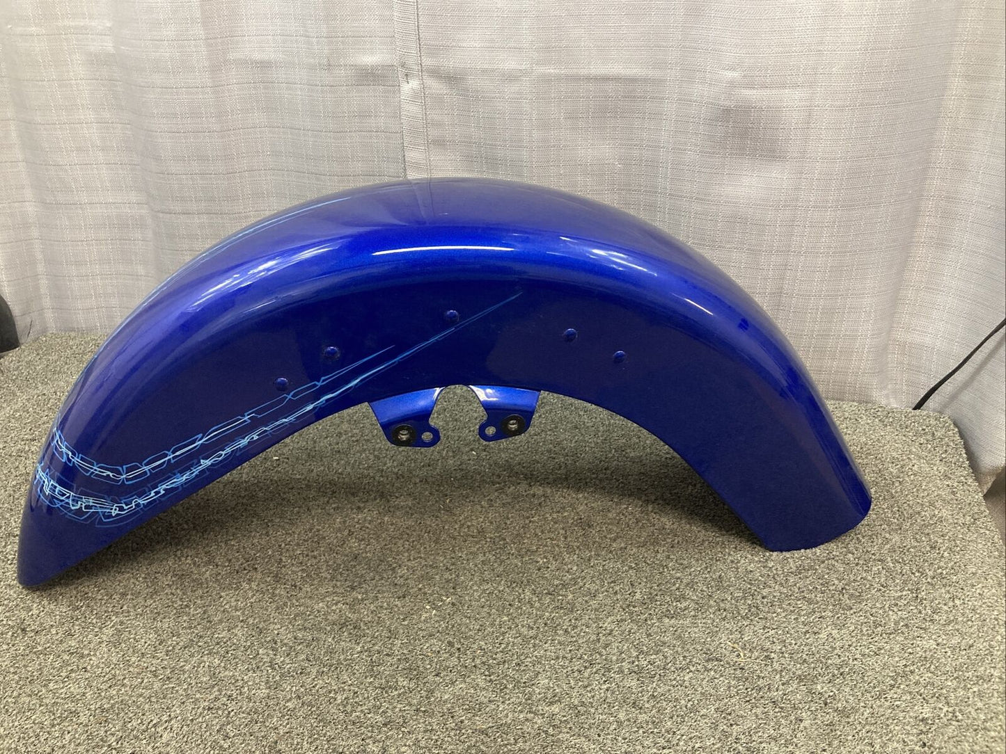 NEW HARLEY DAVIDSON 58900009 FRONT FENDER, BLUE