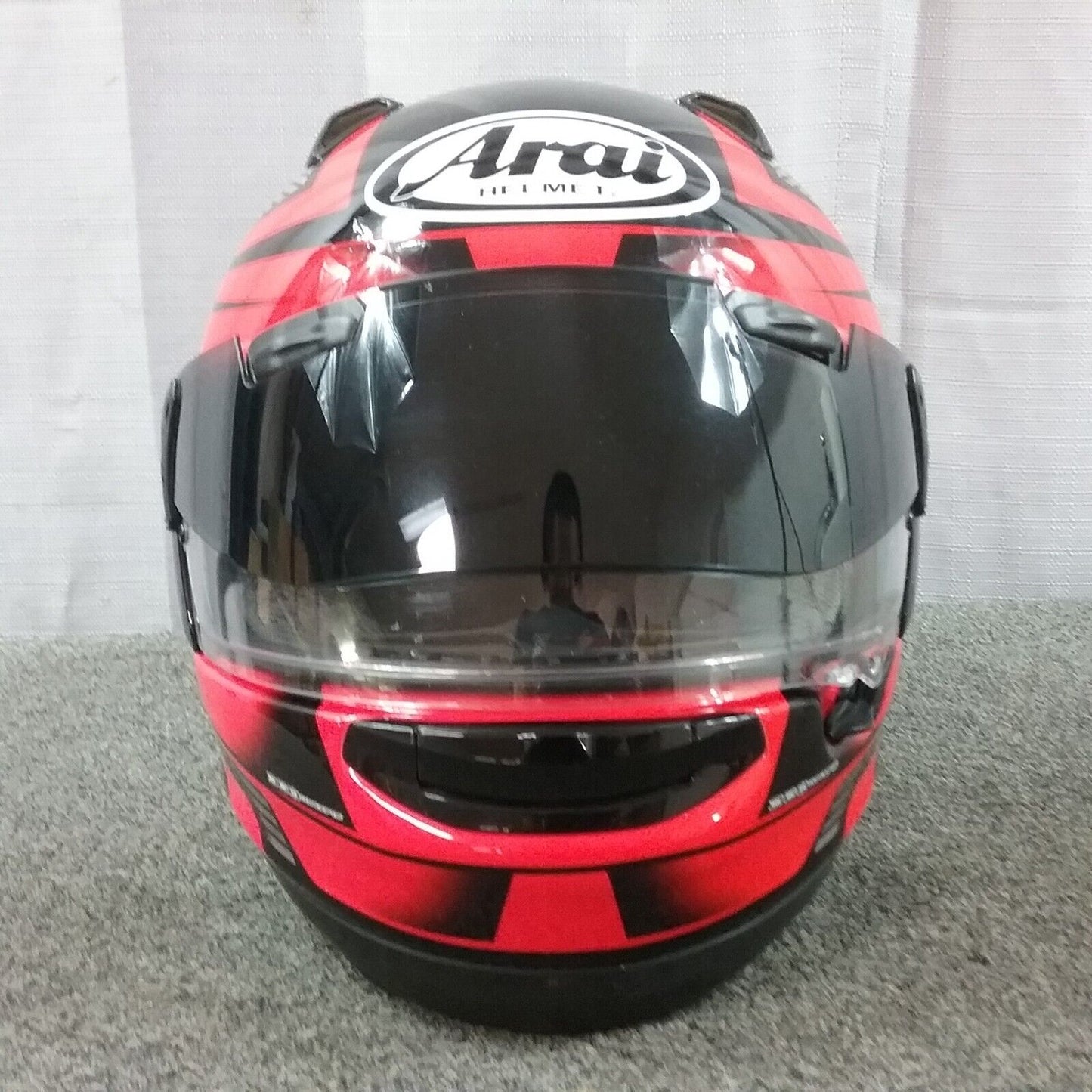 GENUINE ARAI CHASER X TOUGH RED XL 7 1/2-7 5/8