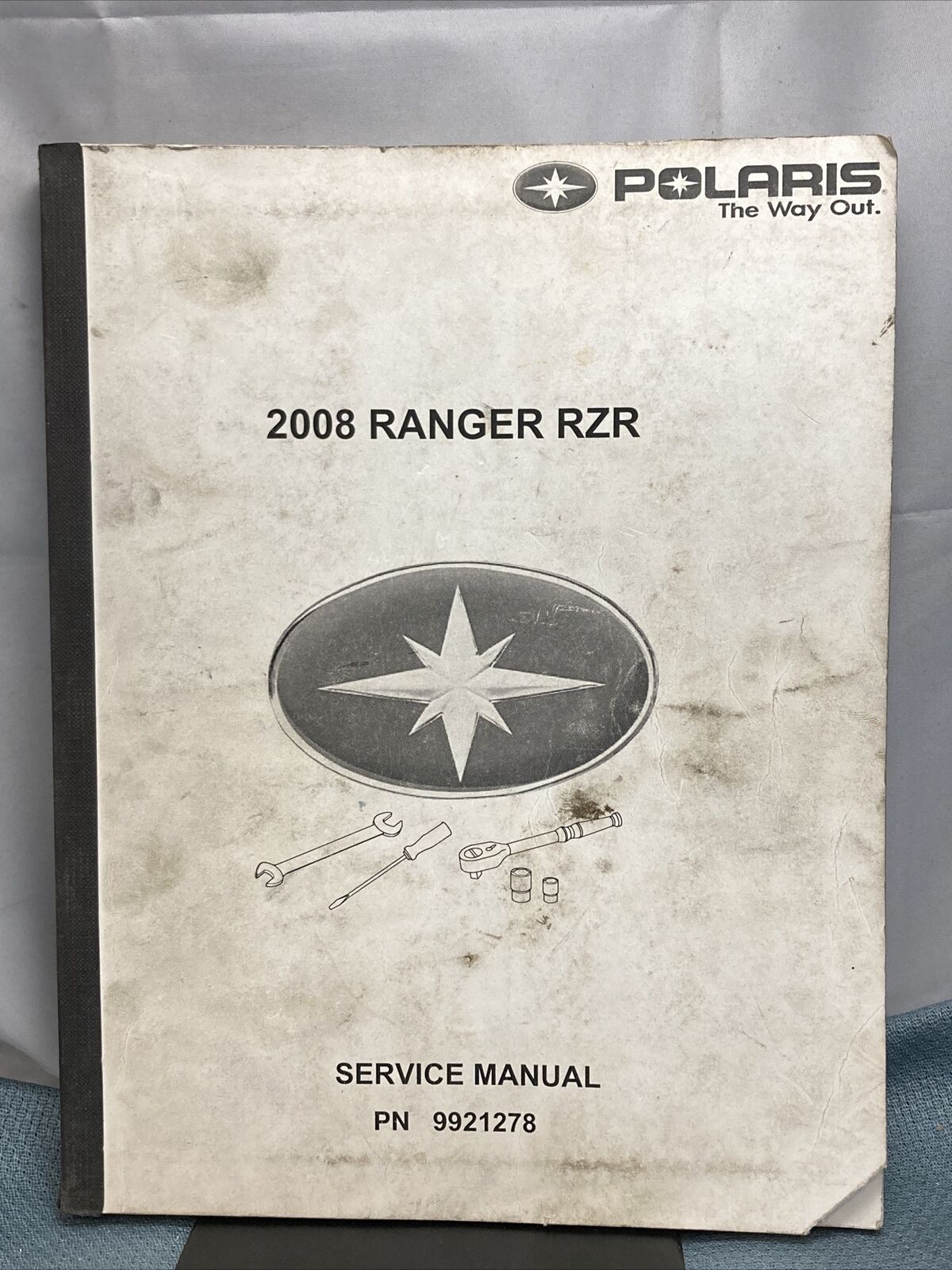 GENUINE POLARIS 9921278 RANGER RZR SERVICE MANUAL 2008