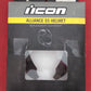 NEW Icon Alliance SS Helmet Replacement Supervent 01330215 / Black / L-XXL