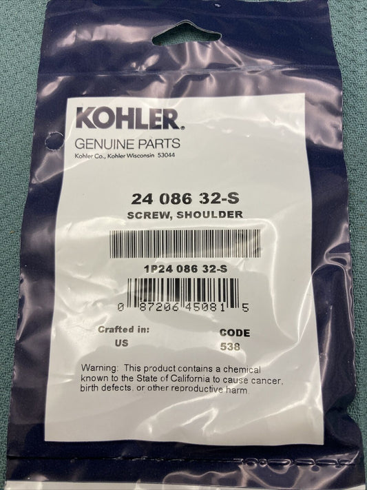 QTY 3 NEW GENUINE KOHLER 24 086 32-S SCREW; SHOULDER SUPERCEDES 2408632-S