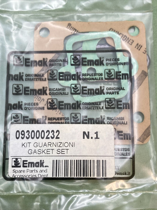 NEW GENUINE EMAK 093000232 GASKET SET OLEO MAC