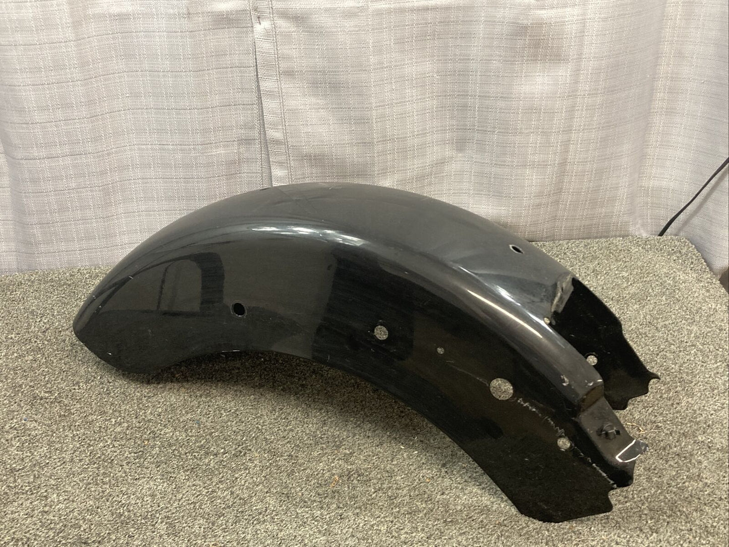 HARLEY DAVIDSON FLS REAR FENDER, BLACK