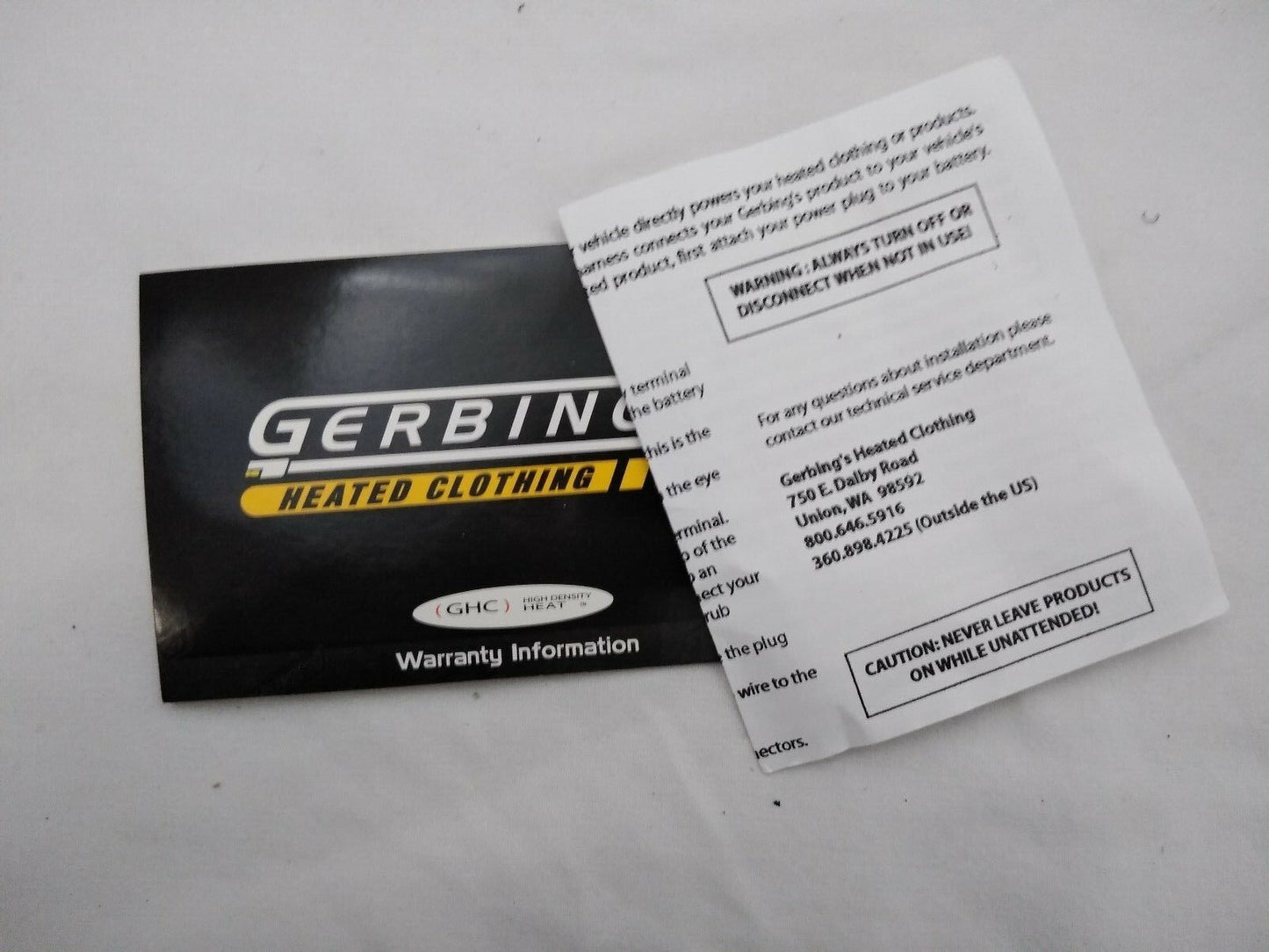 NEW Gerbing's Motorcycle Cold Weather Heated Gloves / Thinsulate 100gram