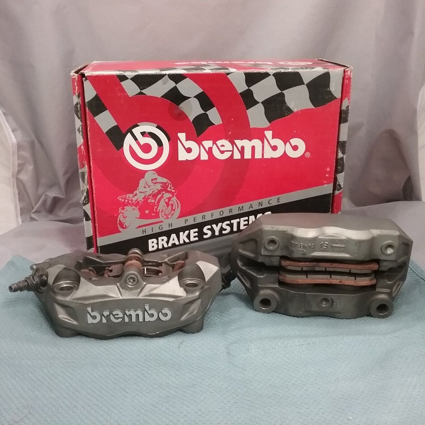 BREMBO 61041302C HYPERMOTARD 939 FRONT BRAKE CALIPER SET DUCATI