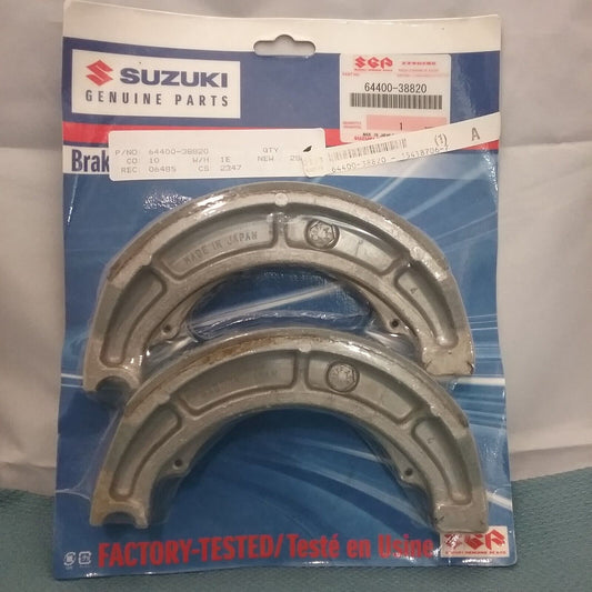 NEW GENUINE SUZUKI 64400-38820 SHOE SET, BRAKE 2001-2020