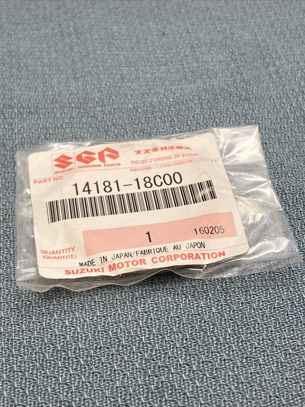 NEW GENUINE SUZUKI 14181-18C00 GASKET, EXHAUST PIPE