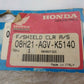 New Honda Genuine Parts Face Shield Clear A/S 08H21-AGC-K5140