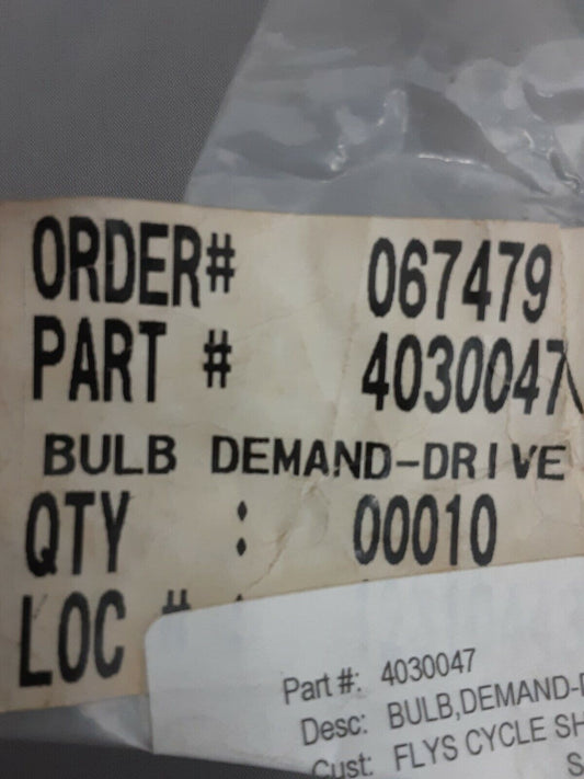 NEW GENUINE POLARIS 4030047 BULB, DEMAND-DRIVE IND. 250 350L Sportsman