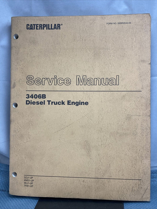 GENUINE CATERPILLAR SEBR0544-03 3406B DIESEL TRUCK ENGINE