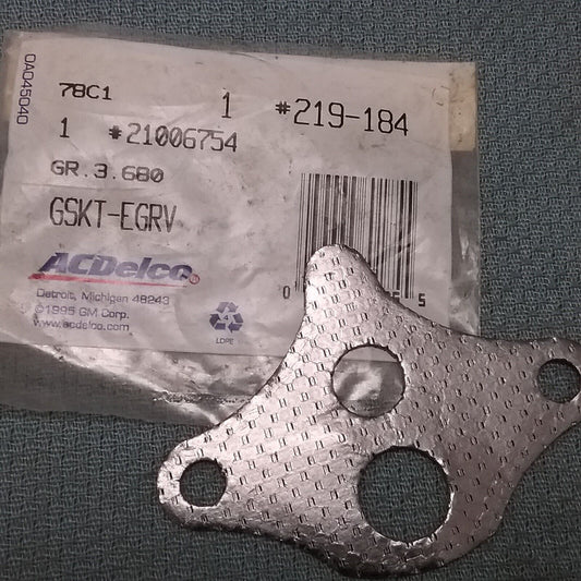 NEW ACDELCO 219-184 GASKET, EGR VALVE GM 21006754