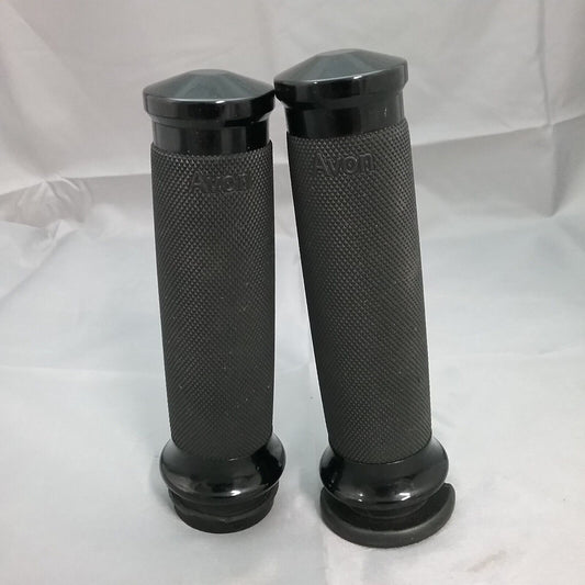 Avon IN-TO-CC-86-AN Black Custom Contour  1" Motorcycle Grips Indian 18-19