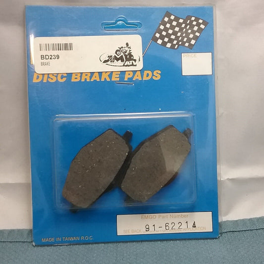 NEW EMGO 91-62214 DISC BRAKE PADS