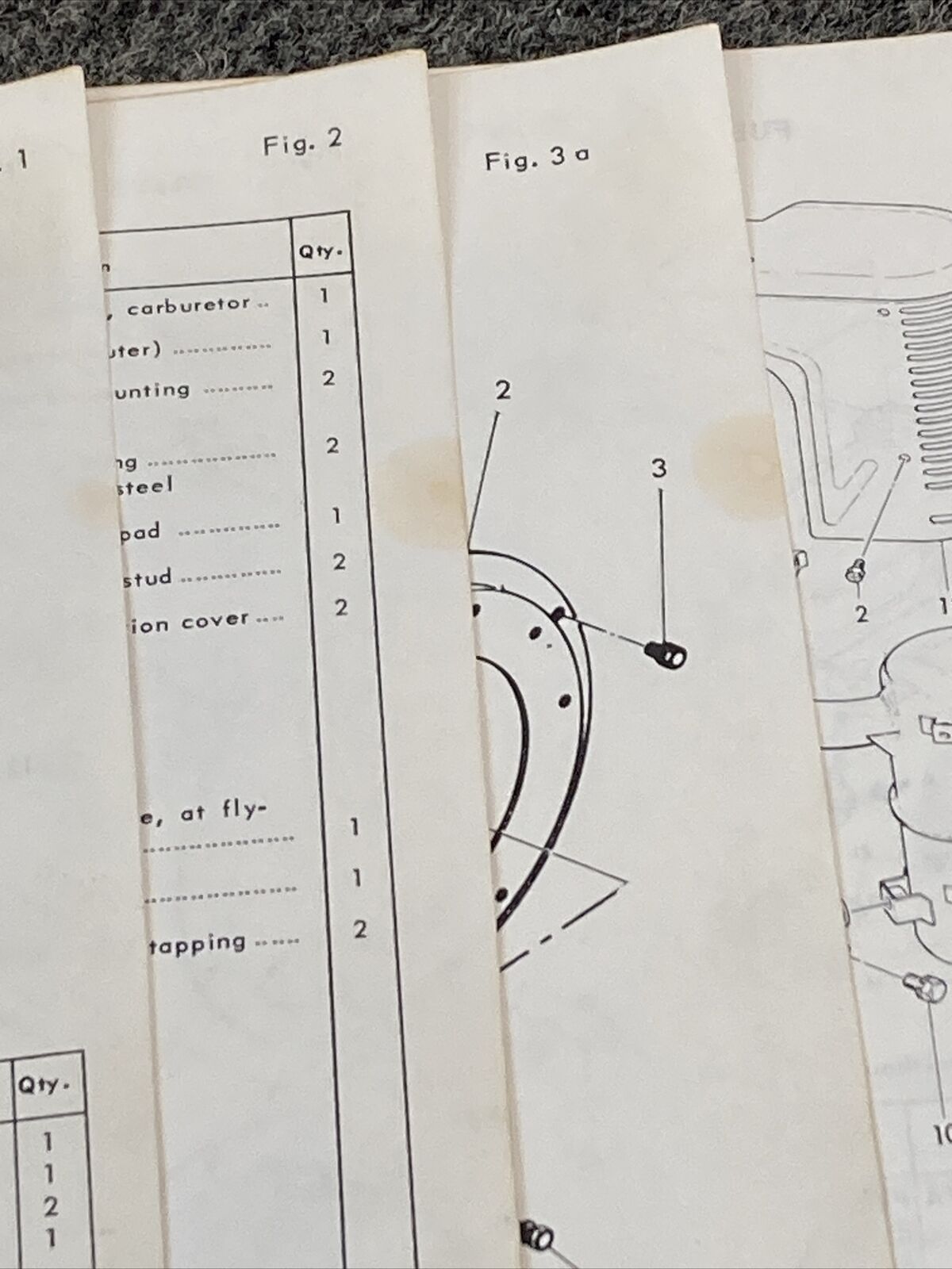 TELEDYNE WISCONSIN ROBIN EY44W LOOSE-LEAF SERVICE PARTS MANUAL