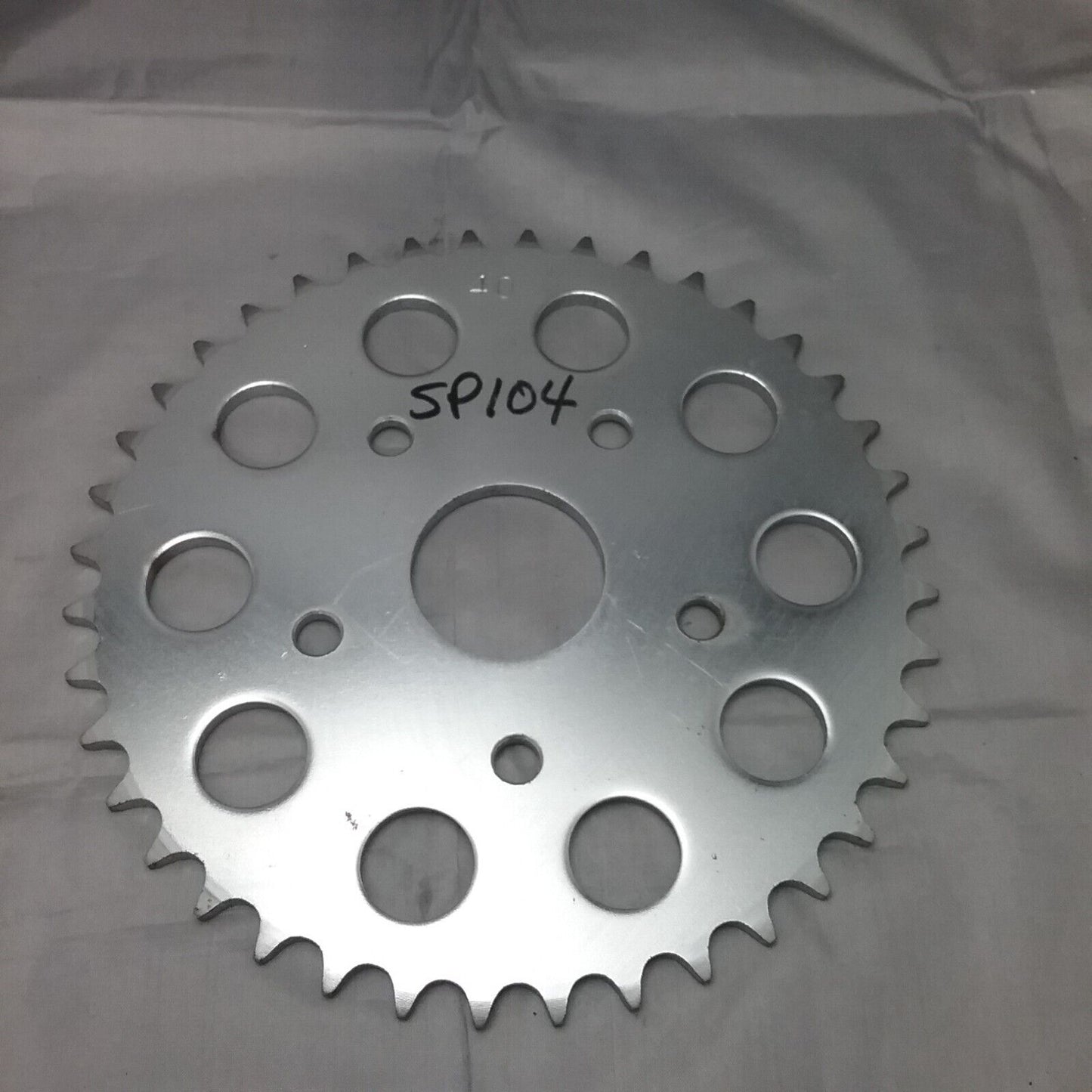 NEW CYCLE CRAFT SP104 REPLACEMENT SPROCKET 40T, SILVER