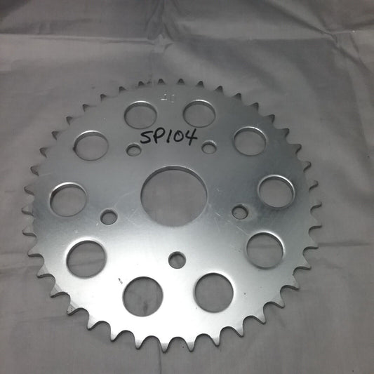 NEW CYCLE CRAFT SP104 REPLACEMENT SPROCKET 40T, SILVER