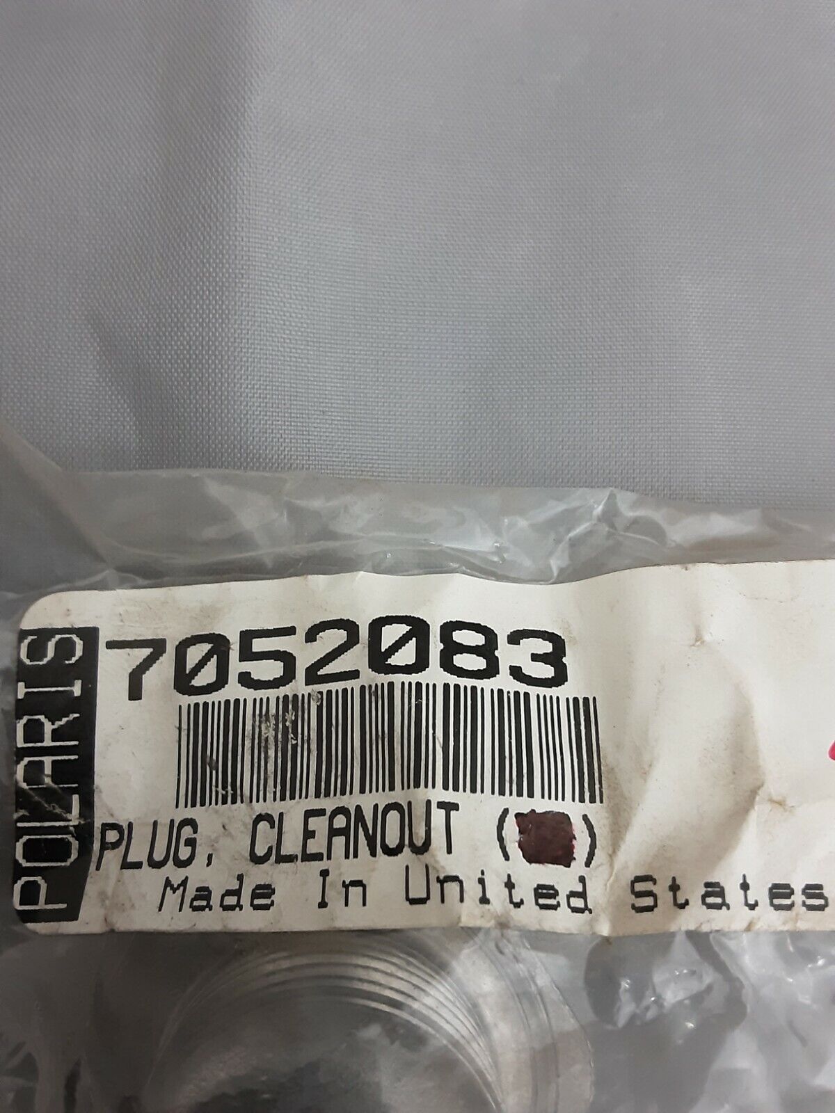 NEW GENUINE POLARIS 7052083 PLUG, CLEANOUT 350L 300 Sportsman 400L Sport 400L