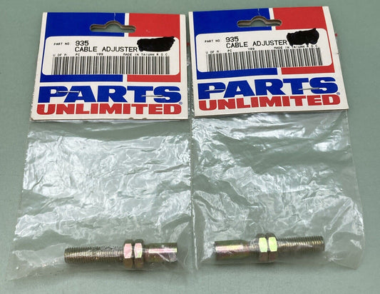 QTY 2 NEW PARTS UNLIMITED 935 CABLE ADJUSTER