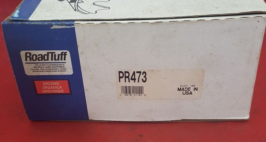 NOS Bendix Road Tuff PR473 Relined Brake Shoes