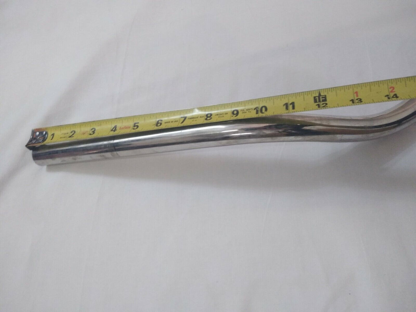 Chrome Motorcycle Handlebars 7/8" Width / 10" Handle Length / Full Length 39"