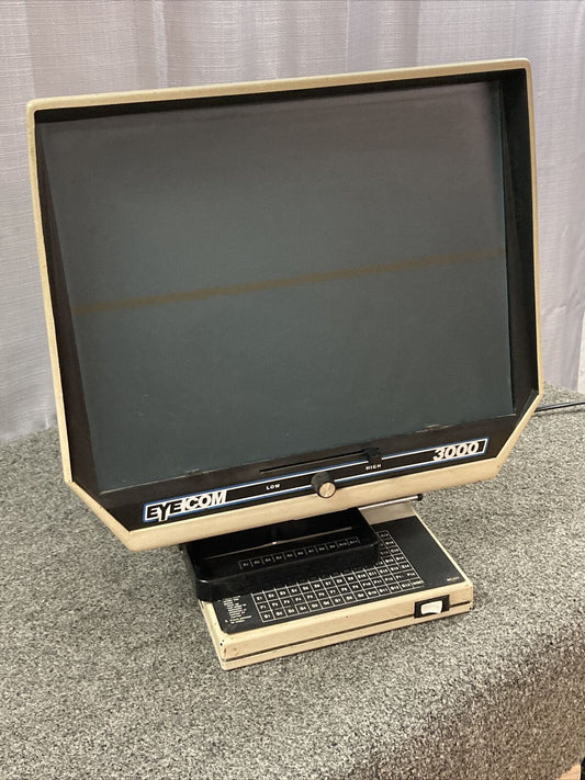 EYECOM 3000 MICROFICHE READER