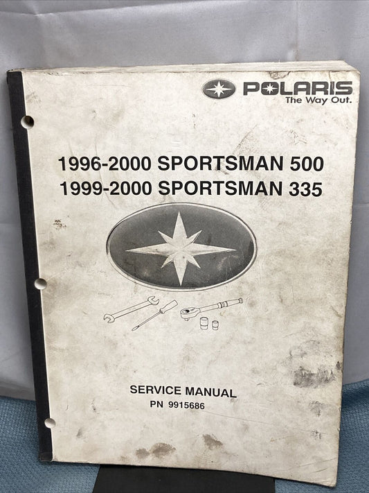 GENUINE POLARIS 9915686 SPORTSMAN 500/335 SERVICE MANUAL 1996-2000