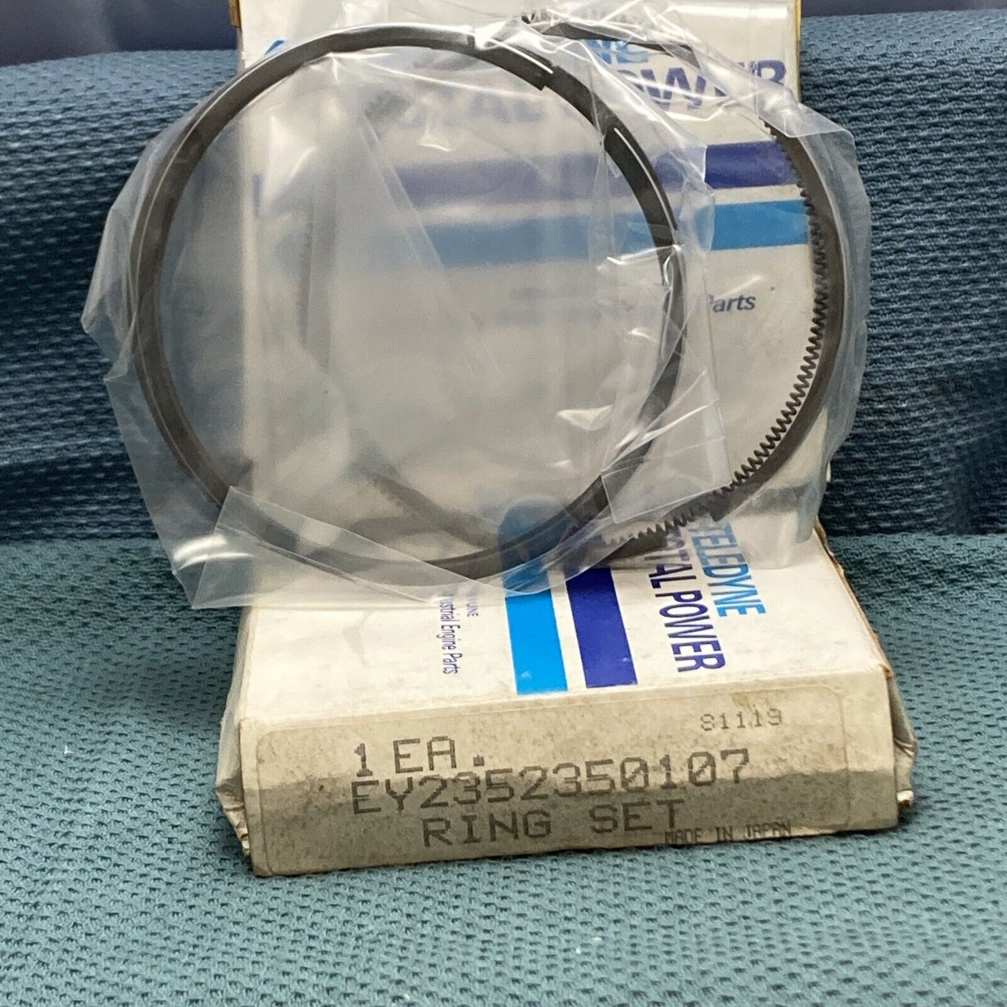 NEW GENUINE TELEDYNE TOTAL POWER 235-23501-07 PISTON RING SET