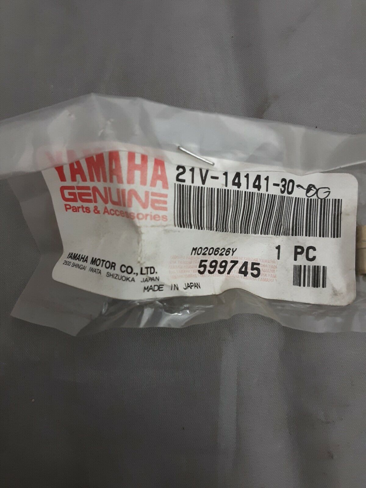 NEW GENUINE YAMAHA 21V-14141-30 NOZZLE, MAIN Tri-Moto YTM225 YFM225