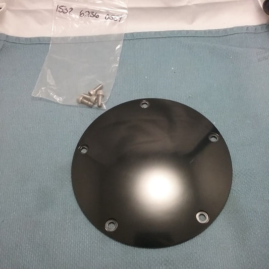 GLOSS BLACK 5 HOLE PRIMARY DERBY COVER