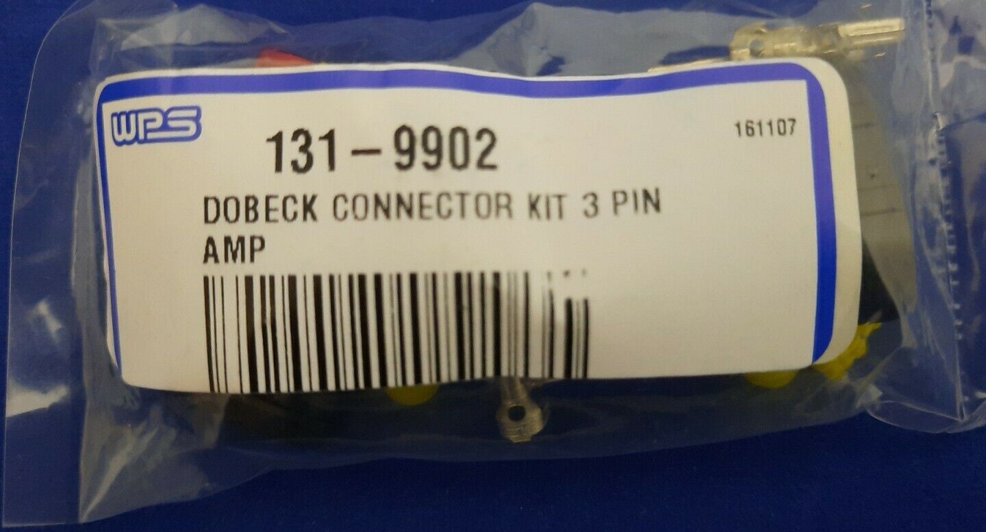 NEW Dobeck Connector Kit 3 Pin AMP / 131-9902