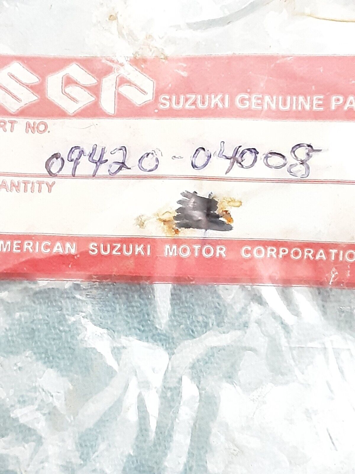 NEW GENUINE SUZUKI 09420-04008 KEY T10 S32-2 B100 B105 KT120 T200 TC200 1967-21