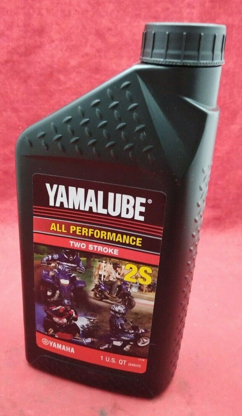 NEW Yamalube All Performance Two Stroke 2S Oil / 1 Quart LUB-2STRK-2S-QT