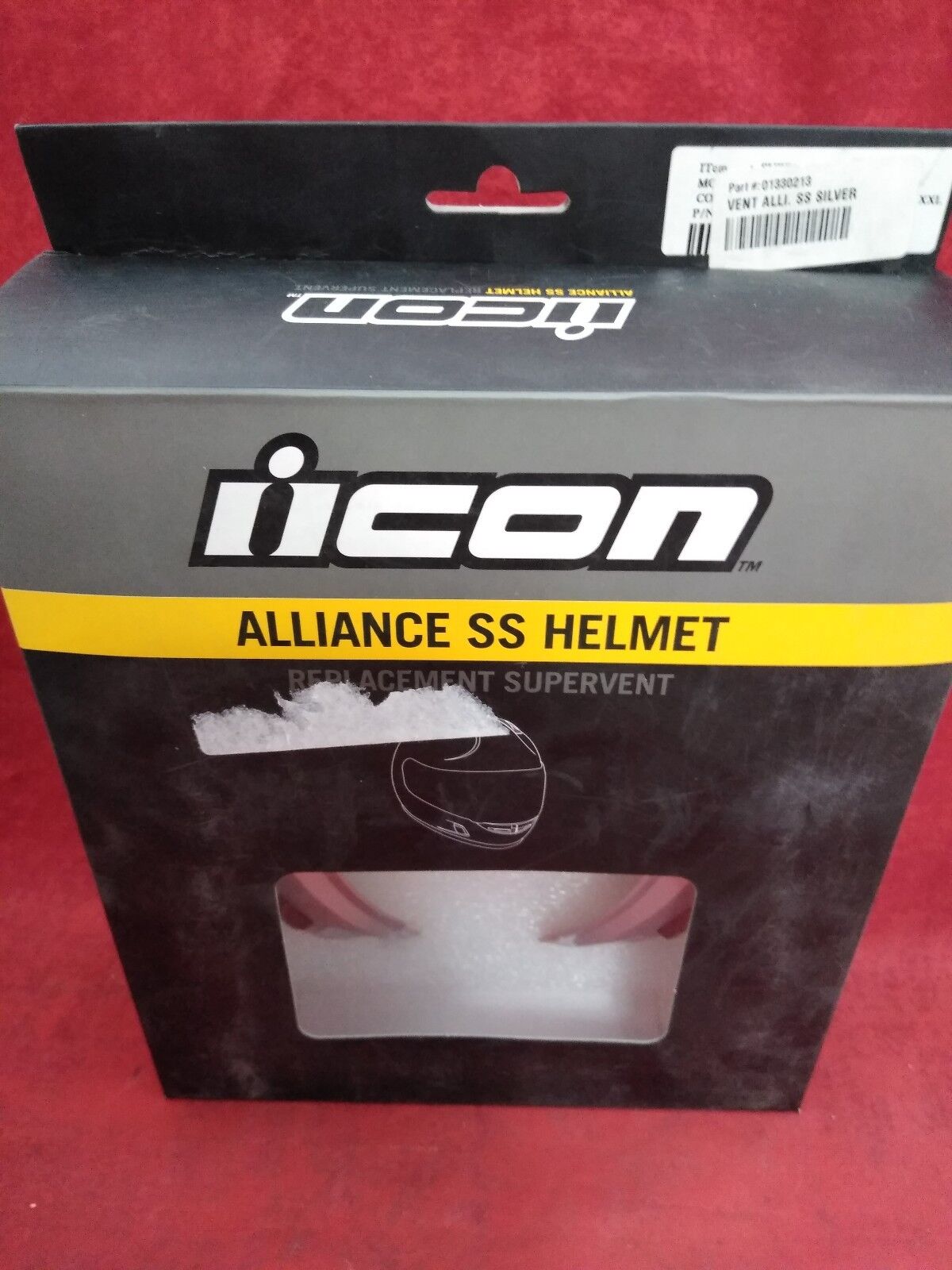 NEW Icon Alliance SS Helmet Replacement Supervent 01330213