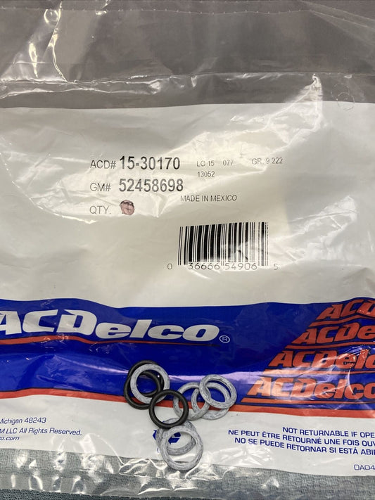 QTY 9 NEW ACDELCO 15-30170 SEAL A/C COMP/COND HOSE 1985-14 GM 52458698 GR 9.222