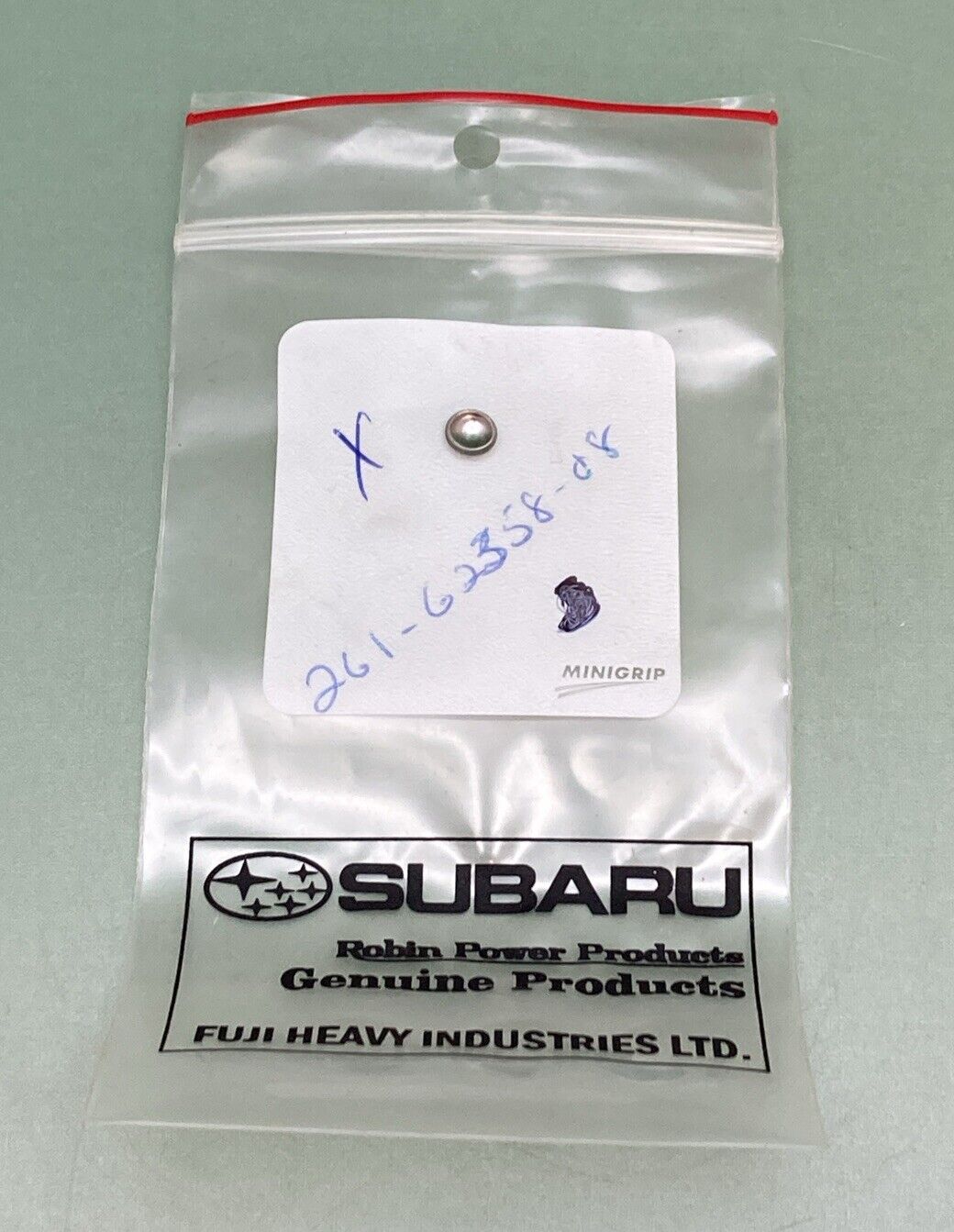 NEW REPLACES ROBIN SUBARU 261-62352-08 SCREW VALVE EH18V