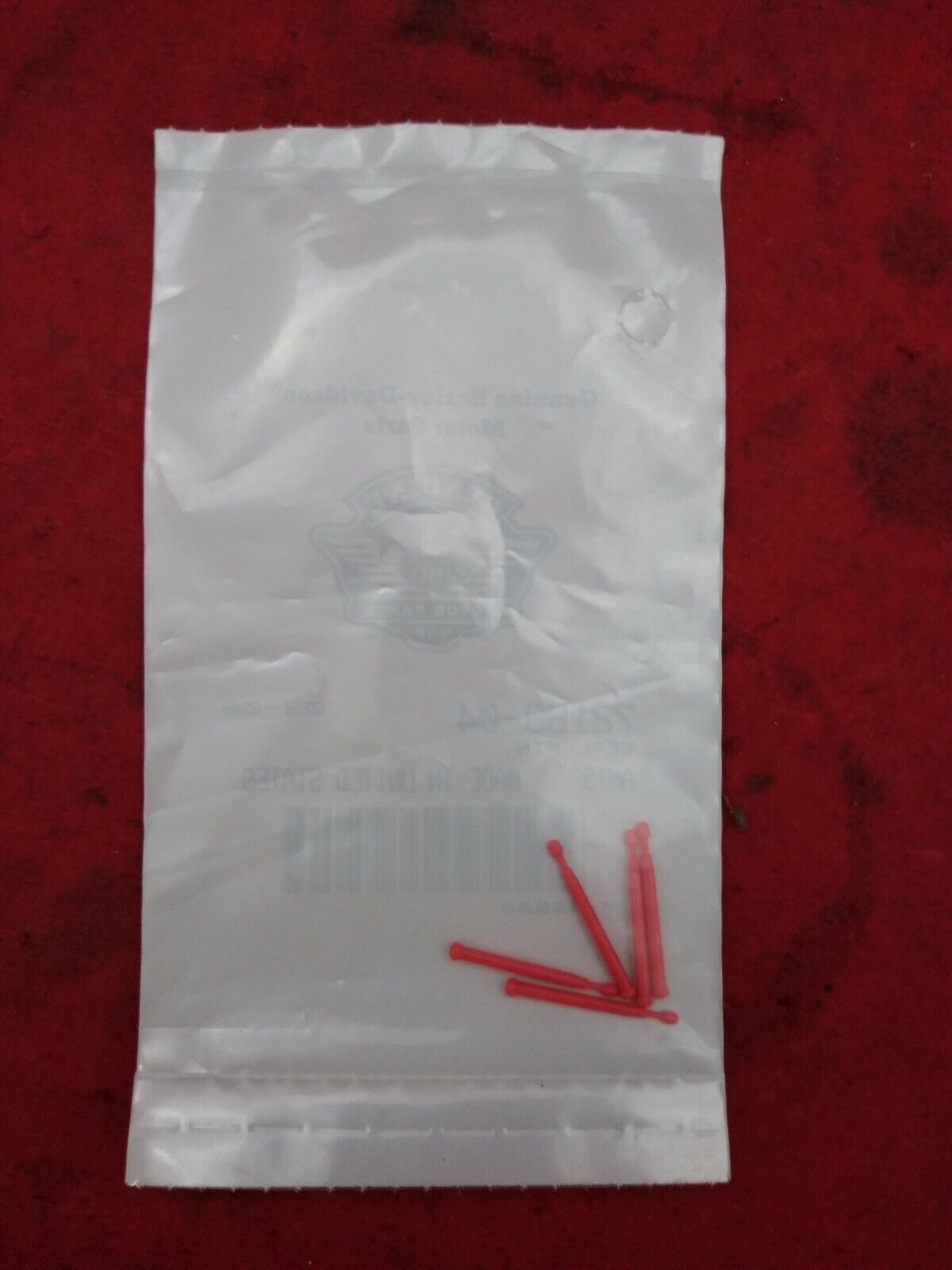 New HARLEY DAVIDSON SEAL PIN / 72189-04 / Qty: 5