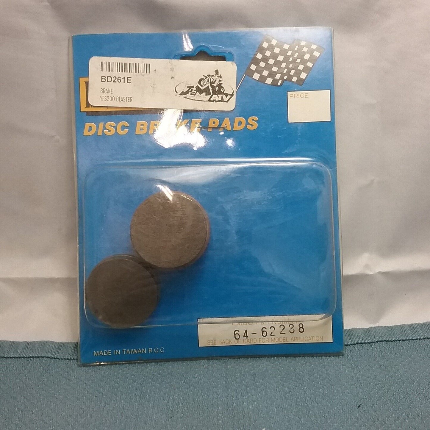 NEW EMGO 64-62288 DISC BRAKE PADS