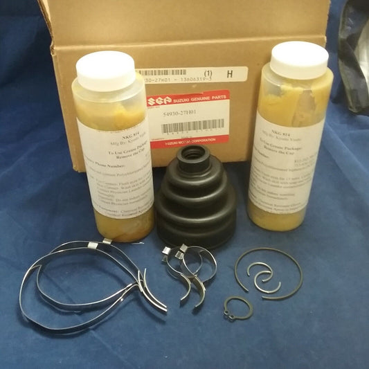 NEW GENUINE SUZUKI 54930-27H01 BOOT SET, OUTER FRONT DRIVE SHAFT KINGQUAD