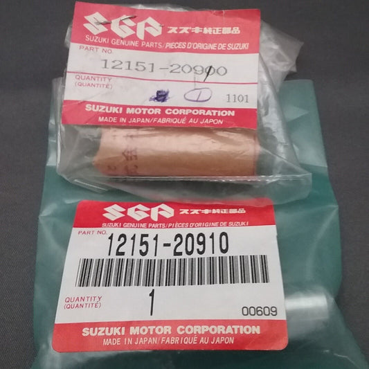 QTY 2 NEW GENUINE SUZUKI 12151-20910/12151-20900 PIN, PISTON 1998-2020