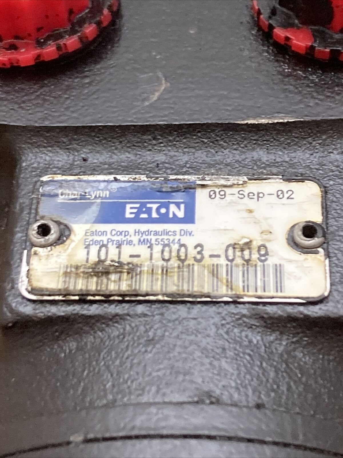 GENUINE EATON CHAR LYNN 101-1003-009 HYDRAULIC MOTOR