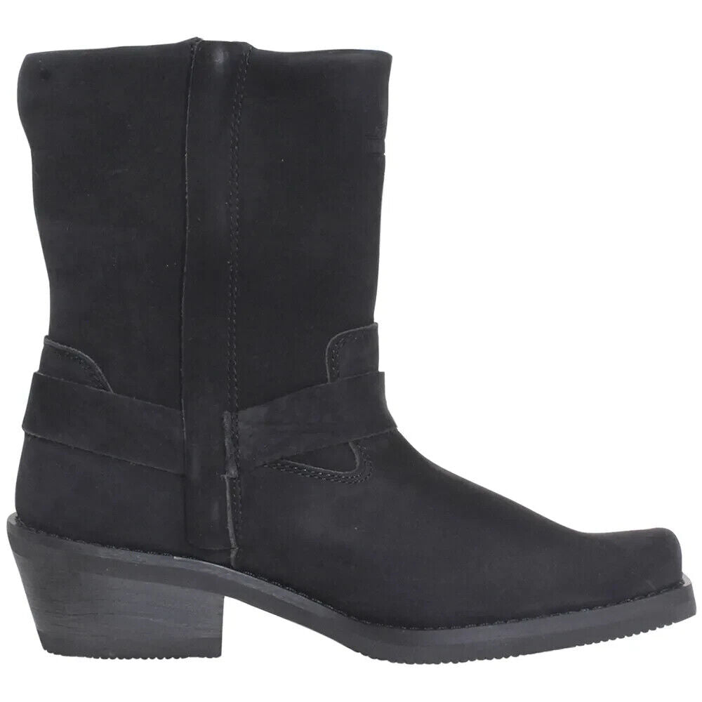 NEW HARLEY DAVIDSON D87243 SIZE 5 WOMEN'S KORSEN BLACK 7" FASHION HARNESS BOOTS