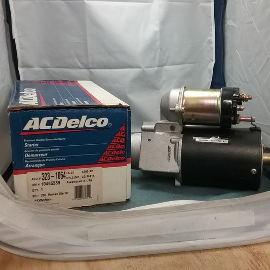 ACDELCO 323-1064 REMANUFACTURED STARTER MOTOR GM 10465389